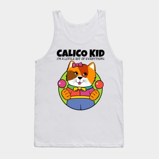 Calico Cat Kid Tank Top